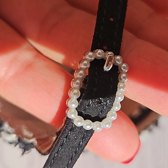 Betsey Johnson Annela embellished rhinestone sandals size 8.5 - Picture 7 of 15